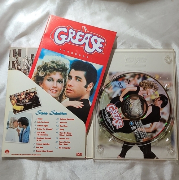 4/$80 Grease DVD with Songbook - Widescreen, 1978 - Picture 6 of 12